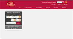 Desktop Screenshot of hotelarillo.com